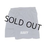 画像: (DEAD STOCK) U.S NAVY/xNEW BALANCETRAINING SHORTS  NAVY