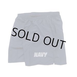 画像: (DEAD STOCK) U.S NAVY/xNEW BALANCETRAINING SHORTS  NAVY