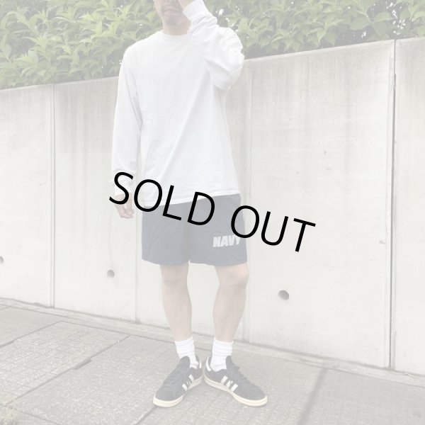 画像7: (DEAD STOCK) U.S NAVY/xNEW BALANCETRAINING SHORTS  NAVY