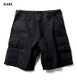 画像1: HOUSTON/RIP STOP BDU SHORTS  BLACK