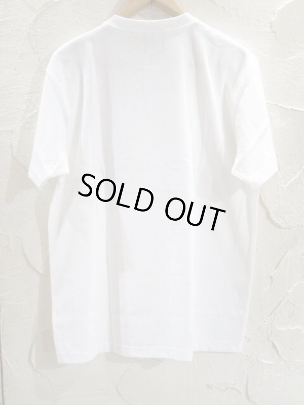 画像2: TONY ALVA/xFeelFORCE SCRATCH LOGO T  WHITE