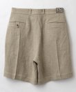 画像3: BELAFOTE/RT 2TACK SHORTS HEAVY LINEN  BEIGE