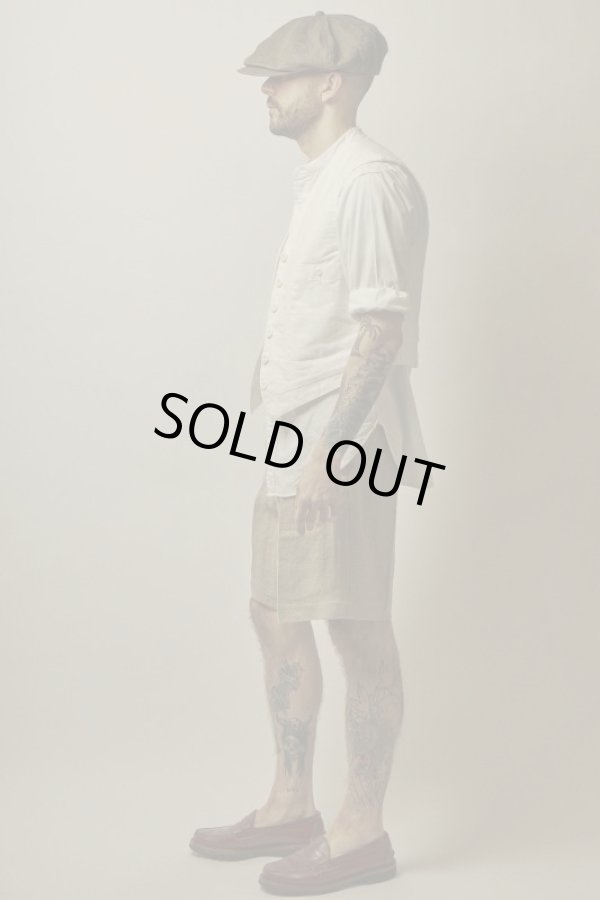 画像9: BELAFOTE/RT 2TACK SHORTS HEAVY LINEN  BEIGE