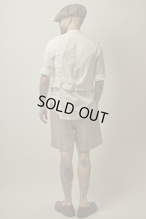 画像10: BELAFOTE/RT 2TACK SHORTS HEAVY LINEN  BEIGE