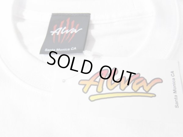 画像5: TONY ALVA/xFeelFORCE SCRATCH LOGO T  WHITE