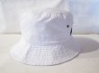 画像1: BELIVE/WAPPEN BUCKET HAT SPADE  WHITE