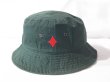 画像2: BELIVE/WAPPEN BUCKET HAT DIAMOND  FOREST