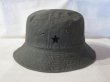 画像2: BELIVE/WAPPEN BUCKET HAT STAR  OLIVE