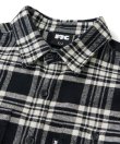 画像2: FTC/HEAVY PLAID NELL SHIRT  BLACK