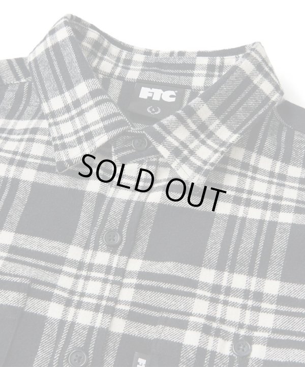 画像2: FTC/HEAVY PLAID NELL SHIRT  BLACK