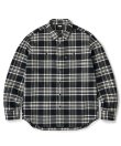 画像1: FTC/HEAVY PLAID NELL SHIRT  BLACK