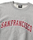 画像2: FTC/OF SANFRANCISCO CREW NECK  BLACK