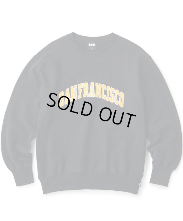 画像1: FTC/OF SANFRANCISCO CREW NECK  BLACK