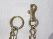 画像2: GLAD HAND/CHAIN KEY RING  BRASS