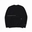 画像2: RATS/MGM CREW NECK SWEAT  BLACK