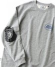 画像1: （再入荷）GYMMASTER/GREATFUL PEACE SWEAT  GRAY