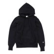 画像1: CHAMPION/REVERSEWEAVE HOODDED SWEAT SHIRT PARKA  BLACK