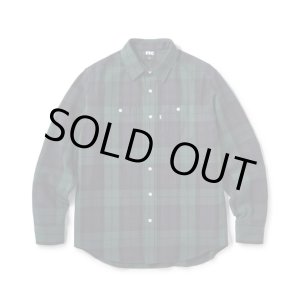 画像: FTC/PLAID TWILL SHIRT  NAVY