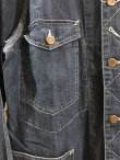 画像4: VINTAGE EL/DENIM COVERALLS JKT  BLUE