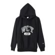 画像1: CHAMPION/REVERSE WEAVE HOODED  BLACK