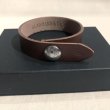 画像2: GLAD HAND/LEATHER BRACELET  BROWN
