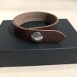 画像2: GLAD HAND/LEATHER BRACELET  BROWN