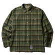 画像1: SOFTMACHINE/DUSK SHIRTS L/S  GREEN