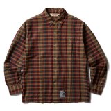 画像: (SALE 30%OFF) SOFTMACHINE/DUSK SHIRTS L/S  RED