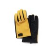 画像1: RATS/COMBI LEATHER GLOVE  YELLOWxBLACK