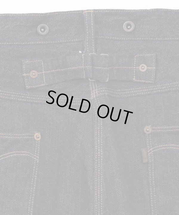 画像12: BELAFOTE/RT GARAGE DENIM BUCKEL BACK  DENIM