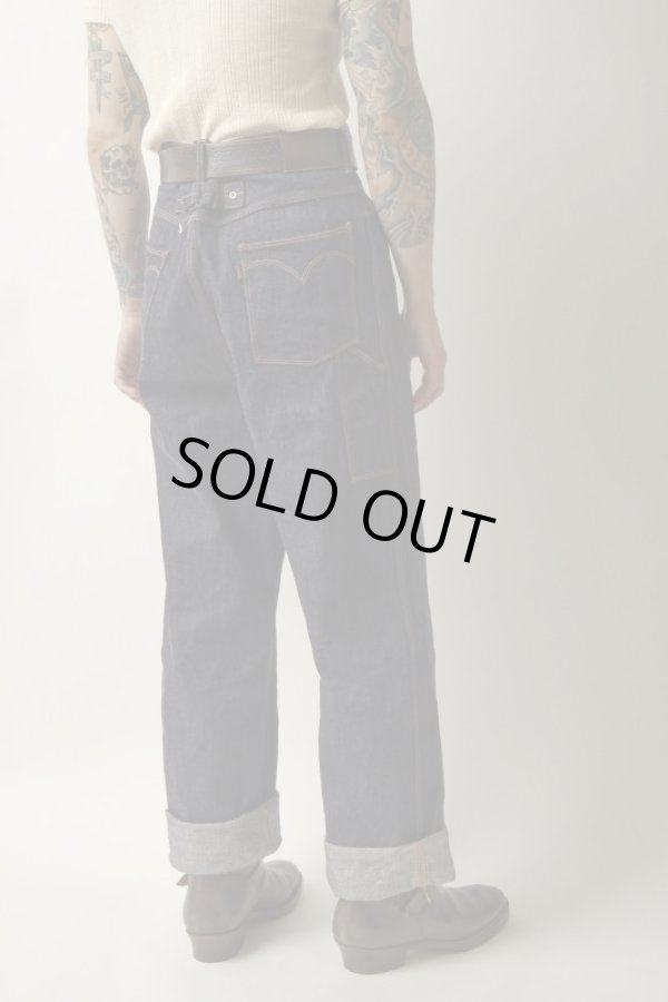 画像5: BELAFOTE/RT GARAGE DENIM BUCKEL BACK  DENIM