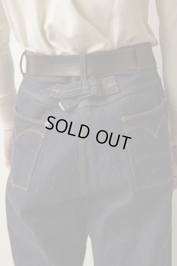 画像7: BELAFOTE/RT GARAGE DENIM BUCKEL BACK  DENIM