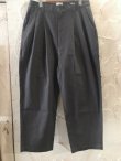 画像1: REVO/2TACK WIDE TAPERED PANT  CHARCOAL