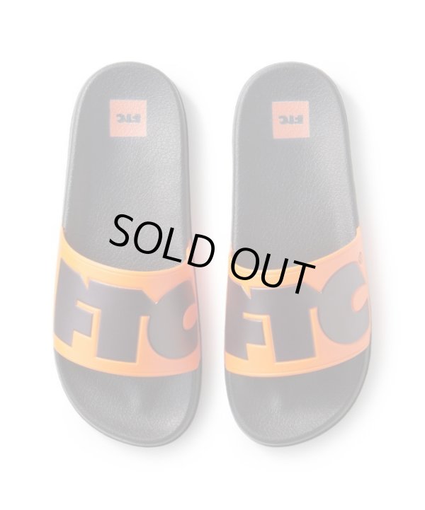 画像1: (店頭在庫）FTC/OG LOGO SLIDE SANDAL  ORANGE