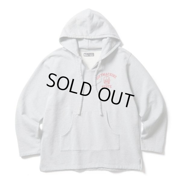 画像1: SOFTMACHINE/DROPOUT HOODED  GRAY