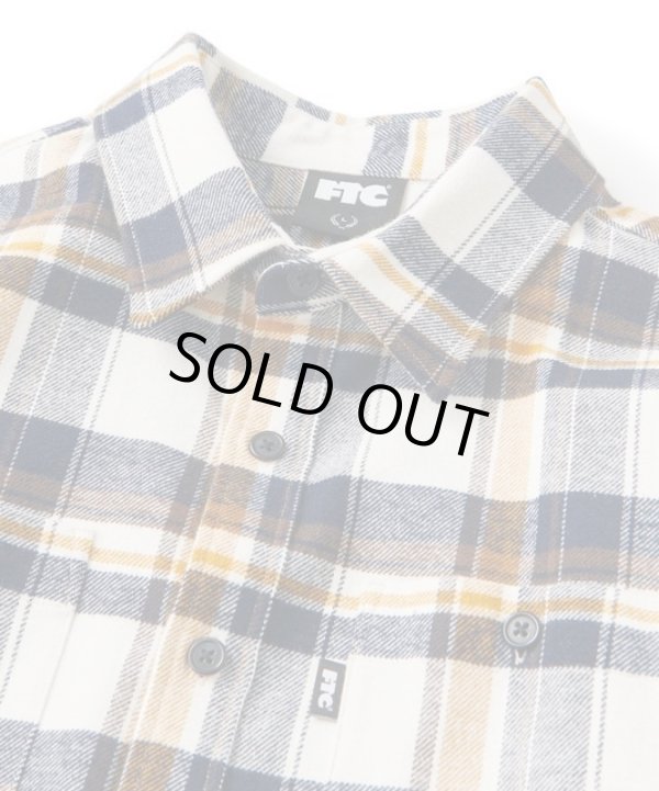 画像2: FTC/HEAVY PLAID NELLSHIRTS  NAVYxBLACK