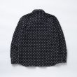 画像2: （通常販売）RATS/KANOKO CROSS SHIRT  BLACK