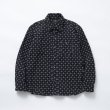 画像1: （通常販売）RATS/KANOKO CROSS SHIRT  BLACK