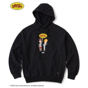 画像: FTCxBEAVIS AND BUTT-HEAD/DEVIL HORNS PULLOVER HOODY BLACK