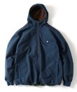 画像1: (再入荷）GYMMASTER/REVERSIBLE BOAxTASLON HOOD JKT  S.BLUE(NAVY)xCRZ