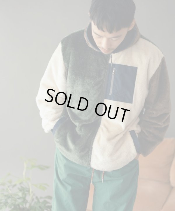 画像4: (再入荷）GYMMASTER/REVERSIBLE BOAxTASLON HOOD JKT  S.BLUE(NAVY)xCRZ