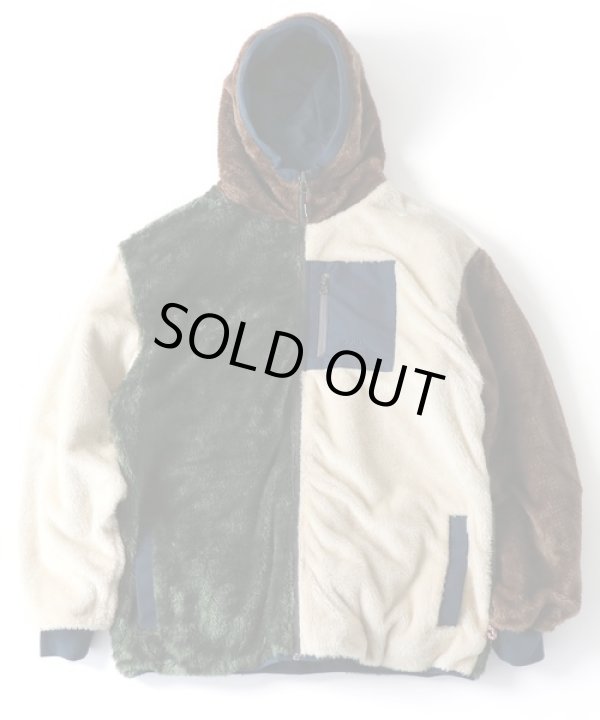 画像3: (再入荷）GYMMASTER/REVERSIBLE BOAxTASLON HOOD JKT  S.BLUE(NAVY)xCRZ