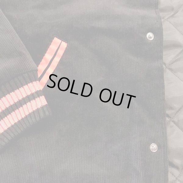 画像6: REVO/EMBROIDERY CORDUROY STADIUM JKT  BLACK