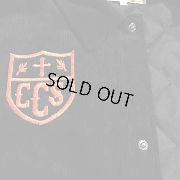 画像4: REVO/EMBROIDERY CORDUROY STADIUM JKT  BLACK