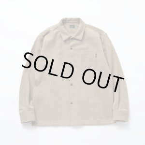 画像: RATS/COTTON WOOL SHIRT  BEIGE