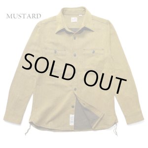 画像: HOUSTON/SOLID VIYELLA SHIRTS  MUSTARD