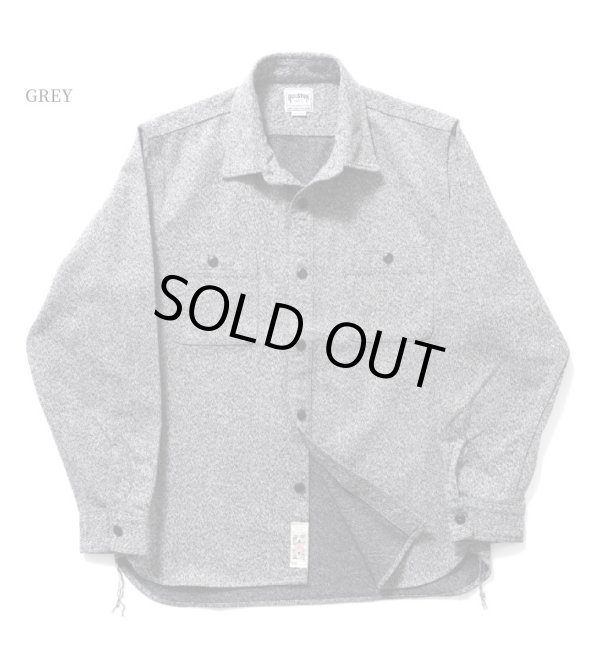 画像1: HOUSTON/COVERT VIYELLA SHIRTS  GRAY