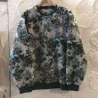 画像1: REVO/JACQUARD BOA CREWNECK  GREEN