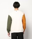 画像2: GYMMASTER/ORGANIC COTTON CREW NECK  CRZ GRAYxOFFxNAVY