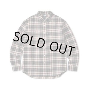 画像: FTC/PLAID NEL SHIRT  BLACK